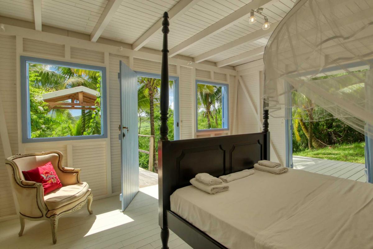 location de villa Sainte-Anne Martinique 6 personnes chambre 1